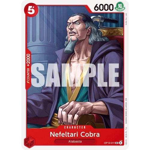 Nefeltari Cobra (OP13-011) (Carrying On His Will) - PokéBox Australia