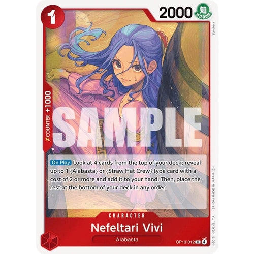 Nefeltari Vivi (OP13-012) (Carrying On His Will) - PokéBox Australia