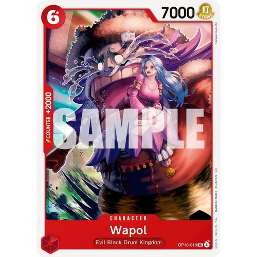 Wapol (OP13-018) (Carrying On His Will) - PokéBox Australia