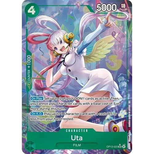 Uta (Alternate Art) (OP13-023) (Carrying On His Will) - PokéBox Australia