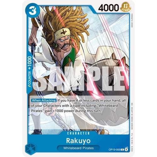 Rakuyo (OP13-055) (Carrying On His Will) - PokéBox Australia
