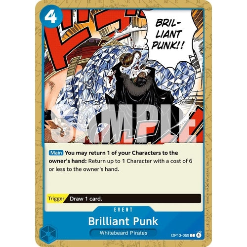 Brilliant Punk (OP13-059) (Carrying On His Will) - PokéBox Australia