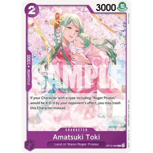 Amatsuki Toki (OP13-060) (Carrying On His Will) - PokéBox Australia