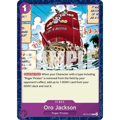 Oro Jackson (OP13-078) (Carrying On His Will) - PokéBox Australia