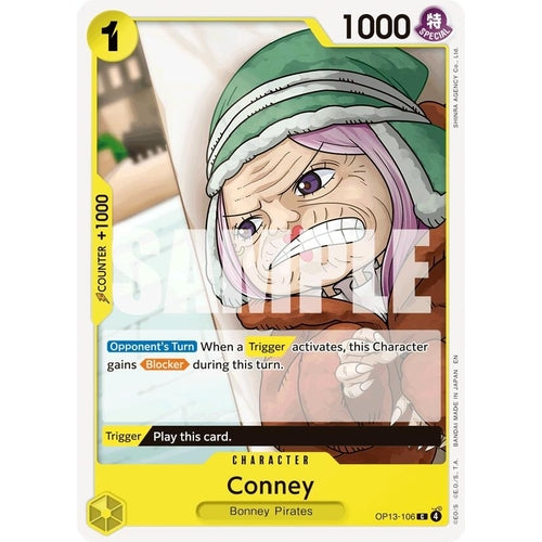 Conney (OP13-106) (Carrying On His Will) - PokéBox Australia