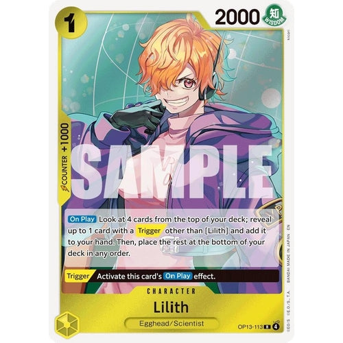 Lilith (OP13-113) (Carrying On His Will) - PokéBox Australia