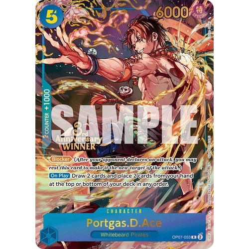Portgas.D.Ace  OP07-053 R - Battle Pack Promo