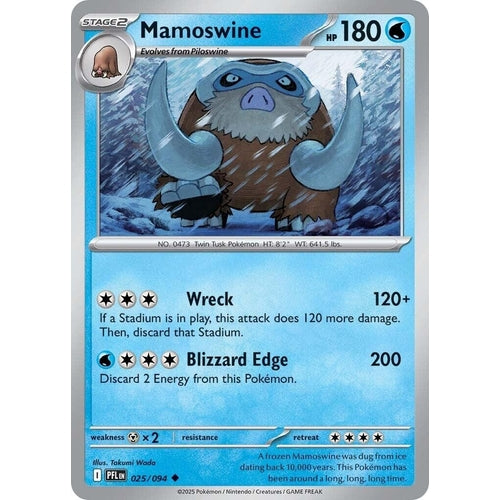 Mamoswine (025/094) (ME02: Phantasmal Flames) - PokéBox Australia
