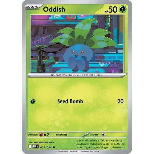Oddish (001/094) (ME02: Phantasmal Flames) - PokéBox Australia
