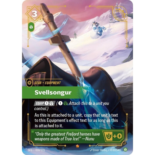 Image for Svellsongur (059/221) (Spiritforged) - Riftbound: League of Legends Trading Card Game