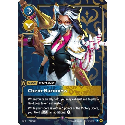 Image for Renata Glasc - Chem-Baroness (201/221) (Spiritforged) - Riftbound: League of Legends Trading Card Game