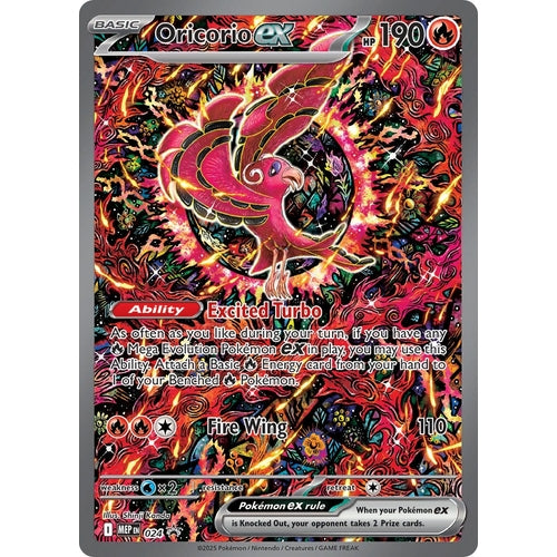 Oricorio ex - 024 (024) (ME: Mega Evolution Promo) - PokéBox Australia