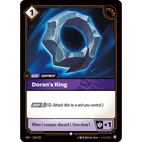 Image for Doran's Ring (124/221) (Spiritforged) - Riftbound: League of Legends Trading Card Game