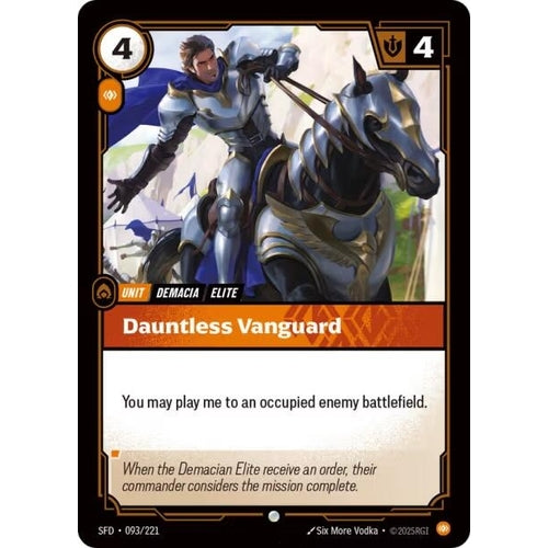 Image for Dauntless Vanguard (093/221) (Spiritforged) - Riftbound: League of Legends Trading Card Game