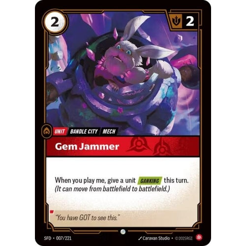 Image for Gem Jammer (007/221) (Spiritforged) - Riftbound: League of Legends Trading Card Game