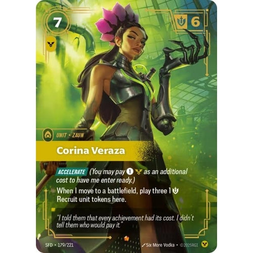 Image for Corina Veraza (179/221) (Spiritforged) - Riftbound: League of Legends Trading Card Game