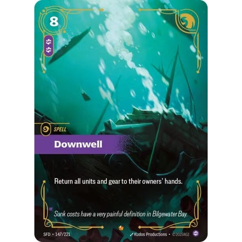 Image for Downwell (147/221) (Spiritforged) - Riftbound: League of Legends Trading Card Game