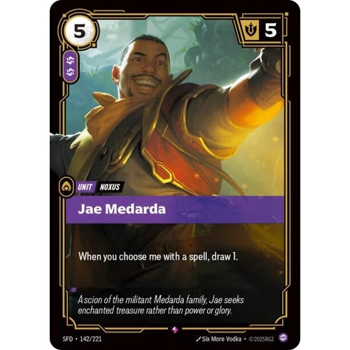 Image for Jae Medarda (142/221) (Spiritforged) - Riftbound: League of Legends Trading Card Game
