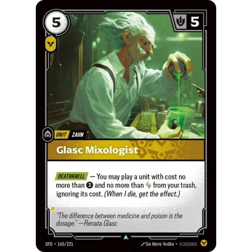 Image for Glasc Mixologist (165/221) (Spiritforged) - Riftbound: League of Legends Trading Card Game
