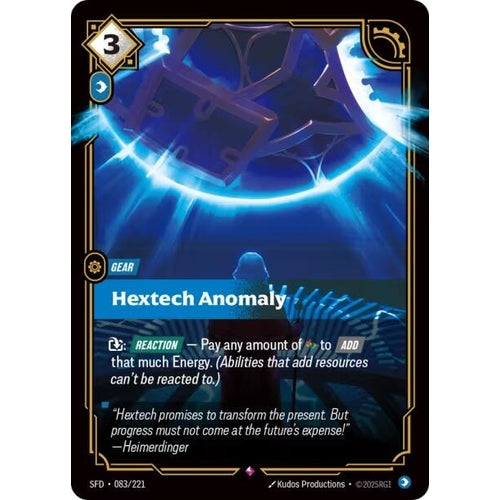 Image for Hextech Anomaly (083/221) (Spiritforged) - Riftbound: League of Legends Trading Card Game