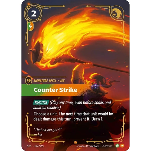 Image for Counter Strike (194/221) (Spiritforged) - Riftbound: League of Legends Trading Card Game