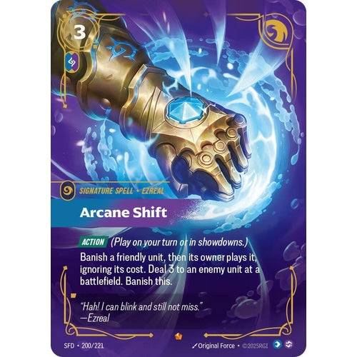 Image for Arcane Shift (200/221) (Spiritforged) - Riftbound: League of Legends Trading Card Game