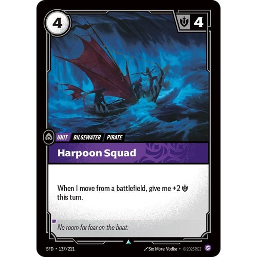 Image for Harpoon Squad (137/221) (Spiritforged) - Riftbound: League of Legends Trading Card Game