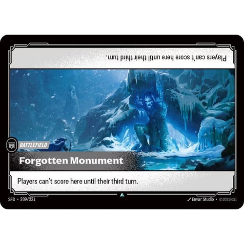 Image for Forgotten Monument (209/221) (Spiritforged) - Riftbound: League of Legends Trading Card Game