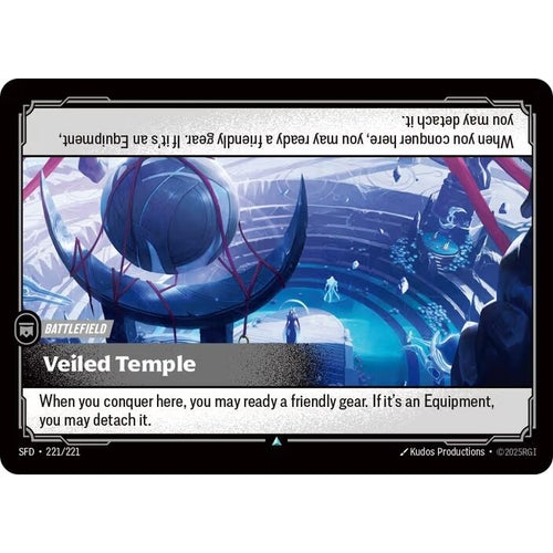 Image for Veiled Temple (221/221) (Spiritforged) - Riftbound: League of Legends Trading Card Game