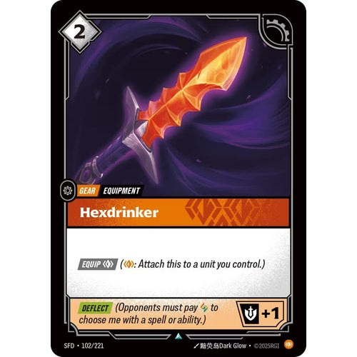 Image for Hexdrinker (102/221) (Spiritforged) - Riftbound: League of Legends Trading Card Game