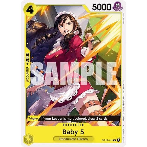 Image for Baby 5 (Tournament Pack 2026 Vol. 1) (OP12-112) (One Piece Promotion Cards) - One Piece Card Game