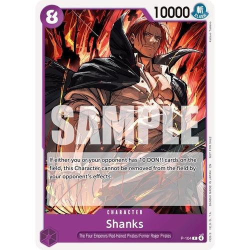 Image for Shanks (Store Tournament 2025 Vol. 4) (P-104) (One Piece Promotion Cards) - One Piece Card Game