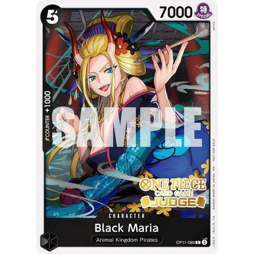 Image for Black Maria (Judge Pack Vol. 7) (OP11-089) (One Piece Promotion Cards) - One Piece Card Game