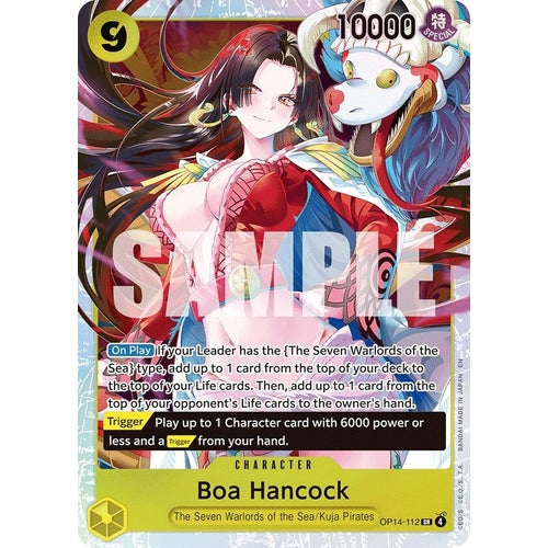 Image for Boa Hancock - OP14-112 (OP14-112) (The Azure Sea's Seven) - One Piece Card Game