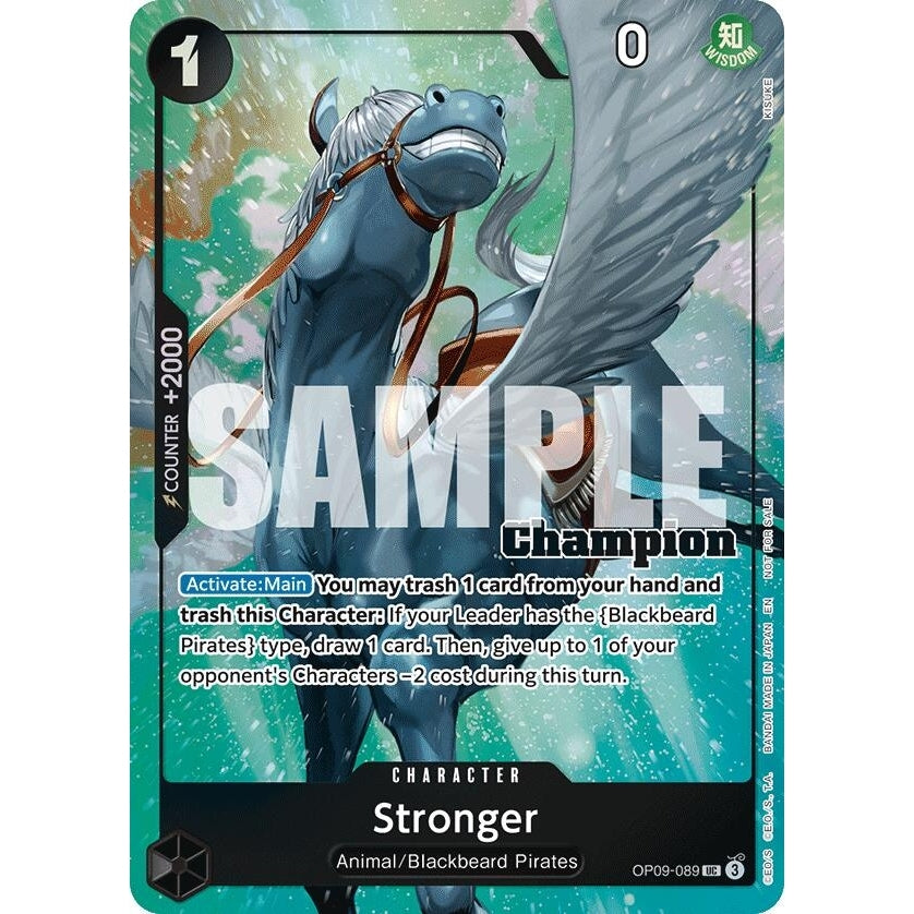 Image for Stronger (CS 25-26 Winner Card Set 2) (OP09-089) (One Piece Promotion Cards) - One Piece Card Game