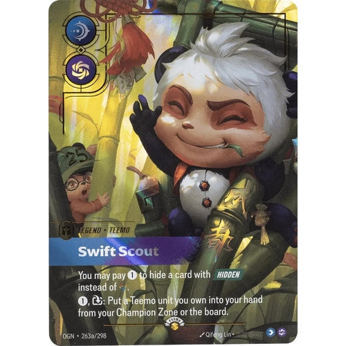 Image for Teemo - Swift Scout (Alternate Art) (263a/298) (Riftbound Promotional Cards) - Riftbound: League of Legends Trading Card Game