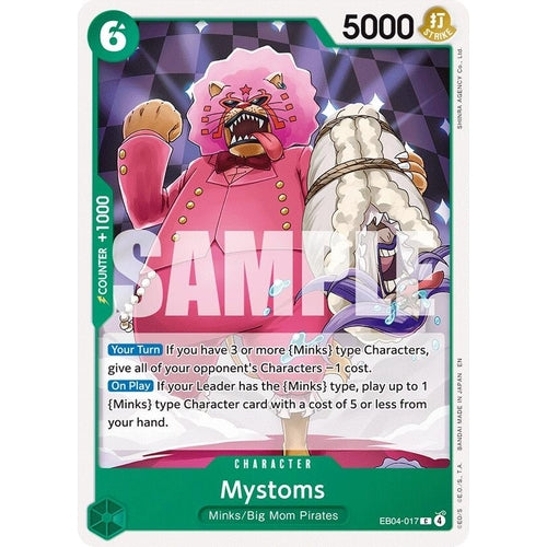 Image for Mystoms (EB04-017) (The Azure Sea's Seven) - One Piece Card Game