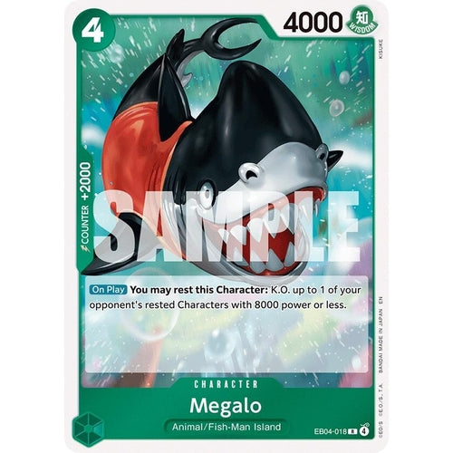 Image for Megalo (EB04-018) (The Azure Sea's Seven) - One Piece Card Game