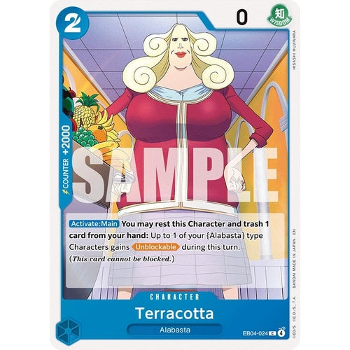 Image for Terracotta (EB04-024) (The Azure Sea's Seven) - One Piece Card Game