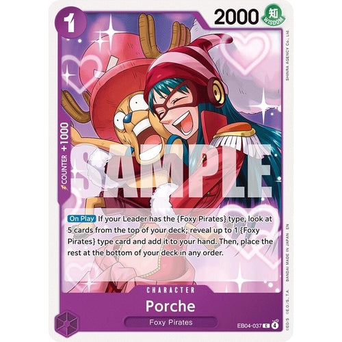 Image for Porche (EB04-037) (The Azure Sea's Seven) - One Piece Card Game