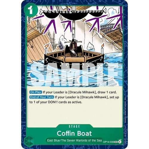 Image for Coffin Boat (OP14-039) (The Azure Sea's Seven) - One Piece Card Game
