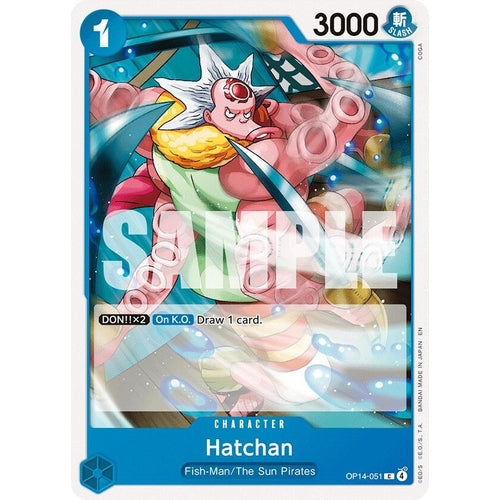 Image for Hatchan (OP14-051) (The Azure Sea's Seven) - One Piece Card Game