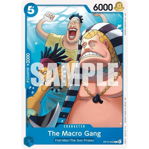 Image for The Macro Gang (OP14-055) (The Azure Sea's Seven) - One Piece Card Game