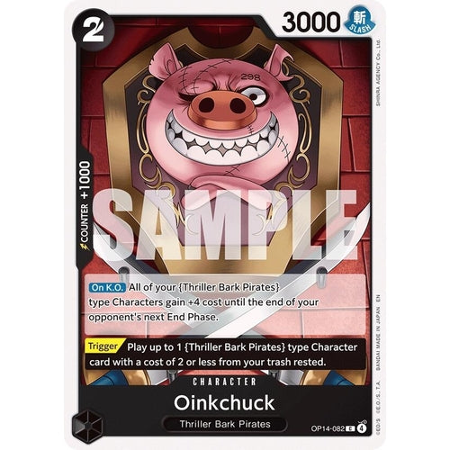 Image for Oinkchuck (OP14-082) (The Azure Sea's Seven) - One Piece Card Game