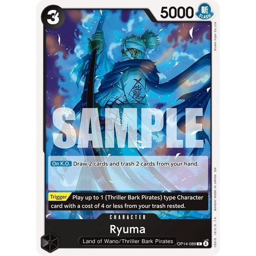 Image for Ryuma (OP14-089) (The Azure Sea's Seven) - One Piece Card Game