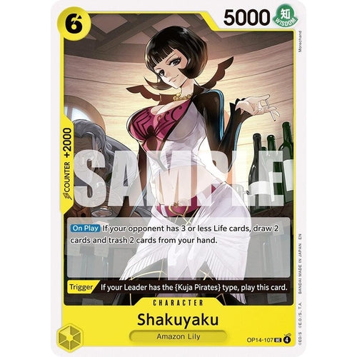Image for Shakuyaku (OP14-107) (The Azure Sea's Seven) - One Piece Card Game