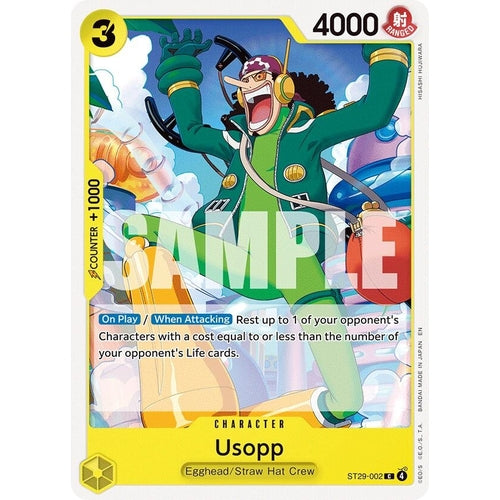 Image for Usopp (ST29-002) (Starter Deck 29: Egghead) - One Piece Card Game