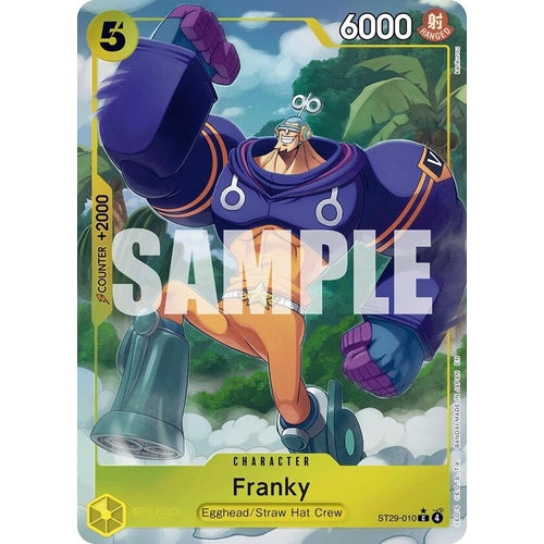 Image for Franky (Full Art) (ST29-010) (Starter Deck 29: Egghead) - One Piece Card Game