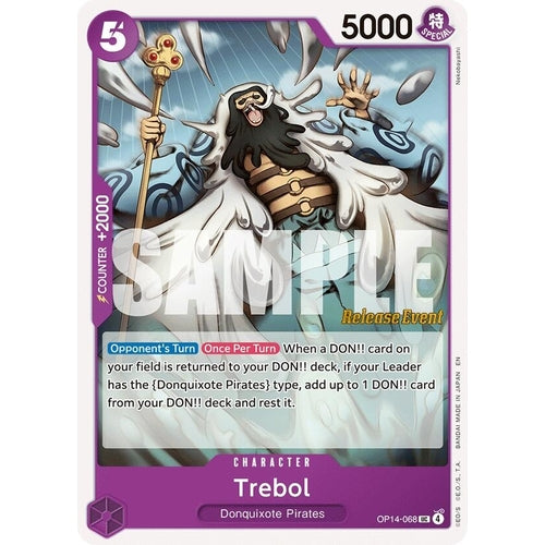 Image for Trebol (OP14-068) (The Azure Sea's Seven Release Event Cards) - One Piece Card Game