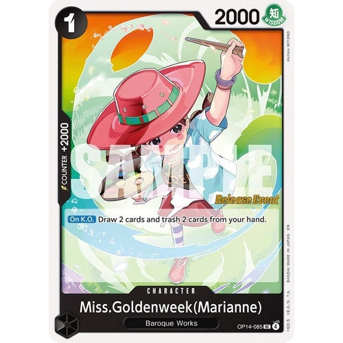 Image for Miss.Goldenweek(Marianne) (OP14-085) (The Azure Sea's Seven Release Event Cards) - One Piece Card Game